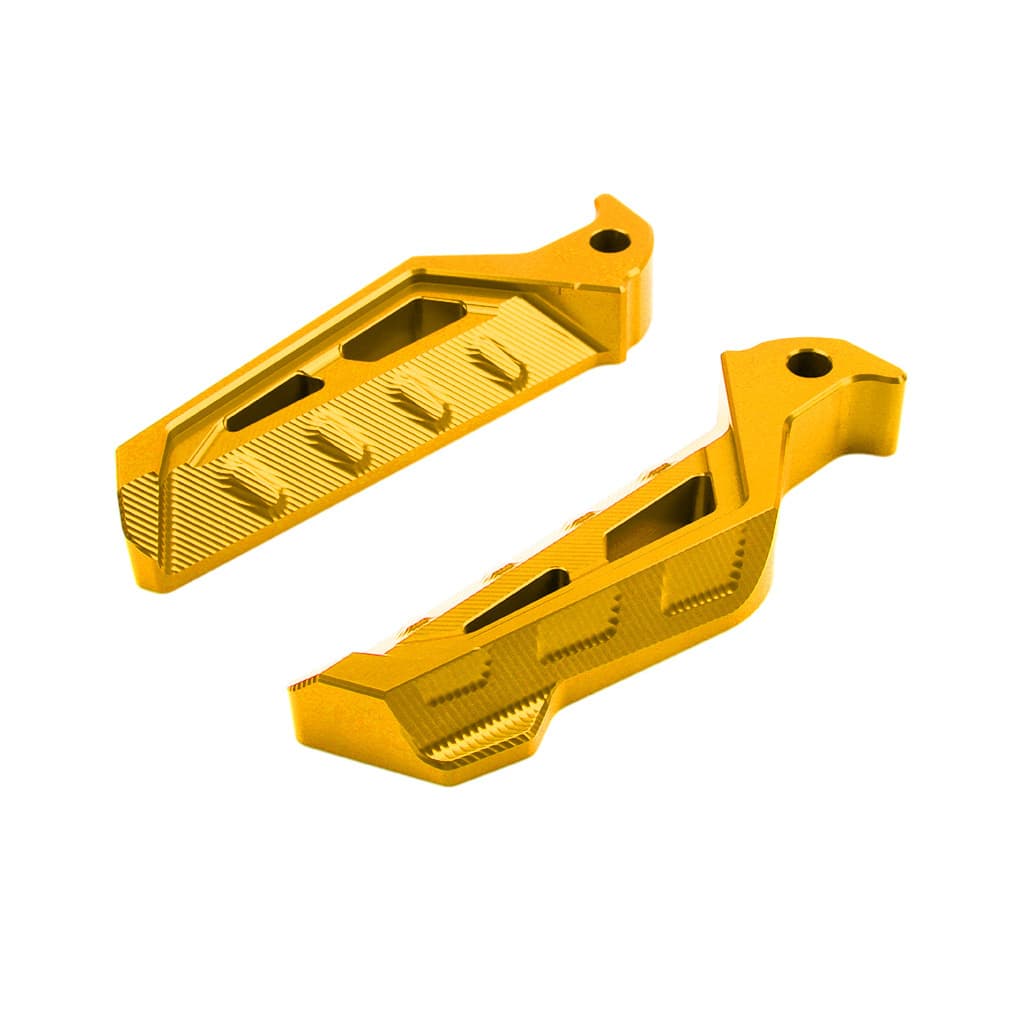 Compatible with Yamaha NMAX155 Modified Rear Foot Pegs XMAX300/NVX155/AEROX Anti-Slip Left and Right Footrests