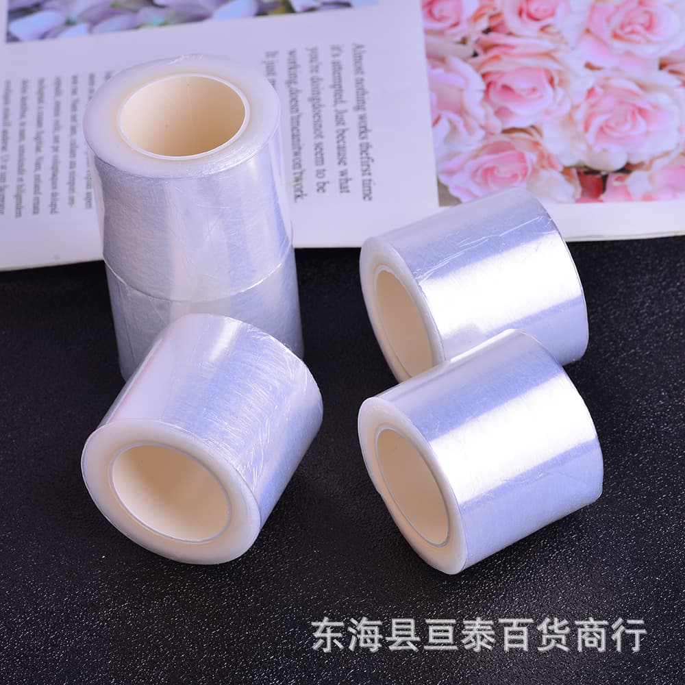 Tattoo Plastic Wrap Bare Film Beauty Tool Eyebrow Tattoo Lip Blush Cover Film Lip Tattoo Eyeliner Cover Film