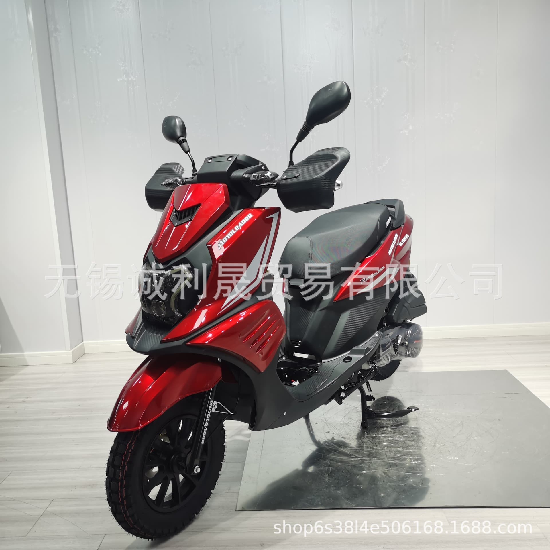 Edifier Scooter 125CC fuel-powered two-wheeled large pedal, light travel, license plate and refueling