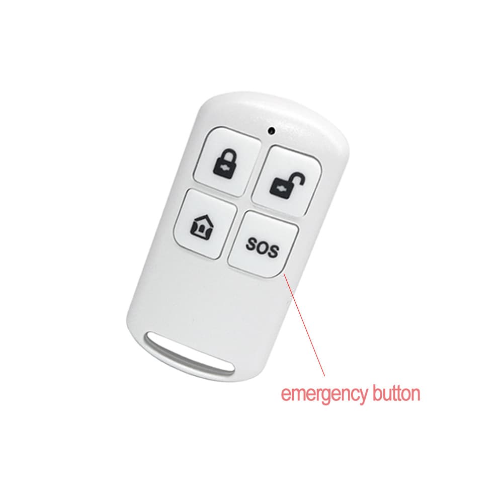 Wireless Remote Control 433MHz Remote Control Alarm Accessory Remote for WiFi Alarm 4G Alarm