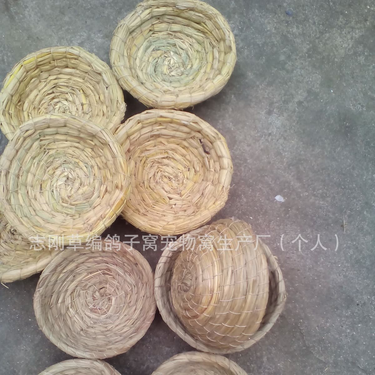 Rutin chicken nest, jade bird nest, conical bird nest, quail egg-laying nest, hamster nest, grass nest, rice bowl nest, parrot