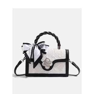 Official Genuine 2024 New Women's High-End Design Handbag Fashion Shoulder Crossbody Bag