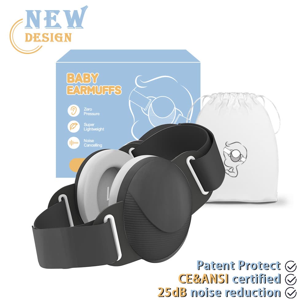 Baby anti-noise earmuffs, children's sleeping soundproof headphones, learning to sleep, decompression, noise reduction and anti-noise artifact