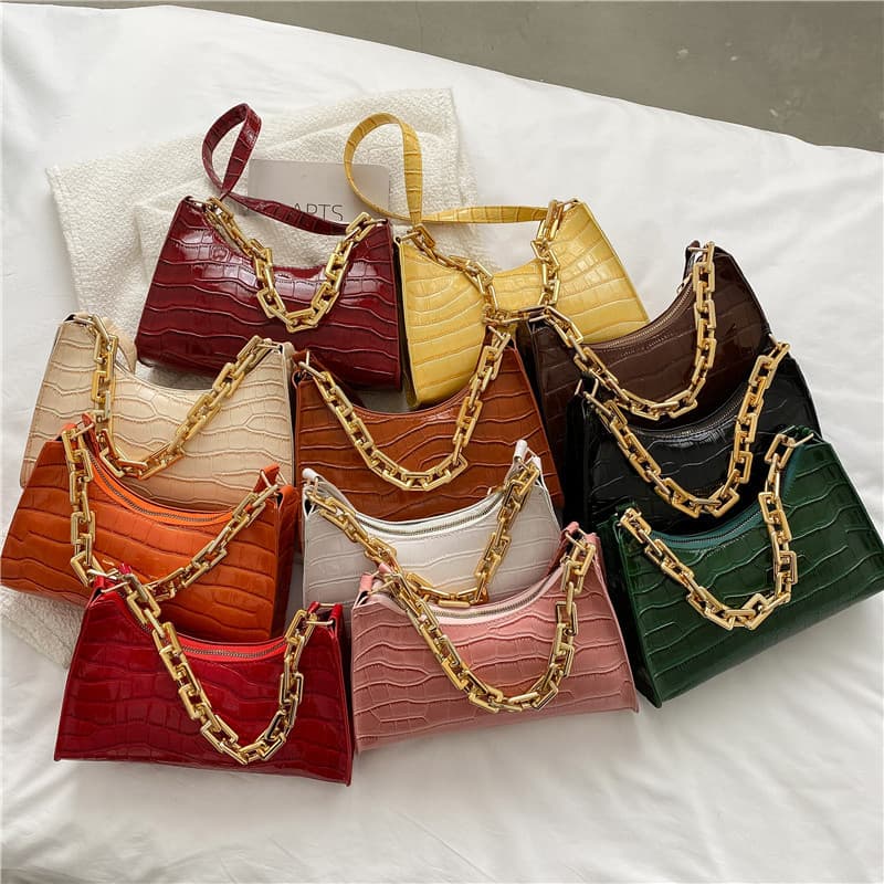 Spring Niche Design Bag 2022 New Trendy Chain Shoulder Underarm Bag Crossbody Women's Bag Versatile Ins