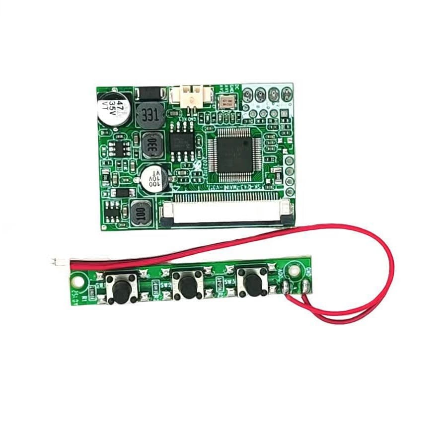 Original manufacturer of 4.3-inch in-vehicle display motherboard, 4.3-inch LCD screen driver board, reverse priority.