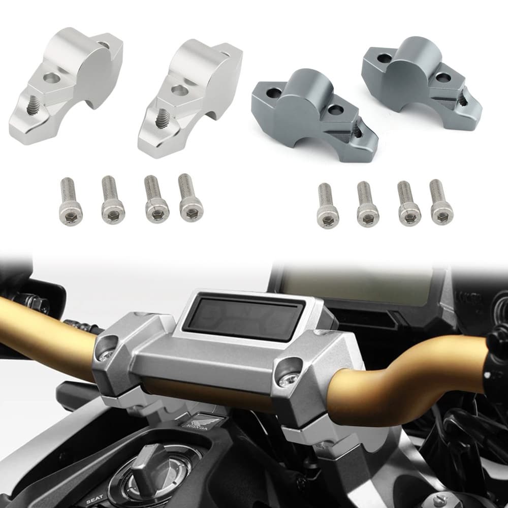 For Honda ADV 150, ADV 160 Riser Handlebar Heightening Extension Bracket Rearward Adapter