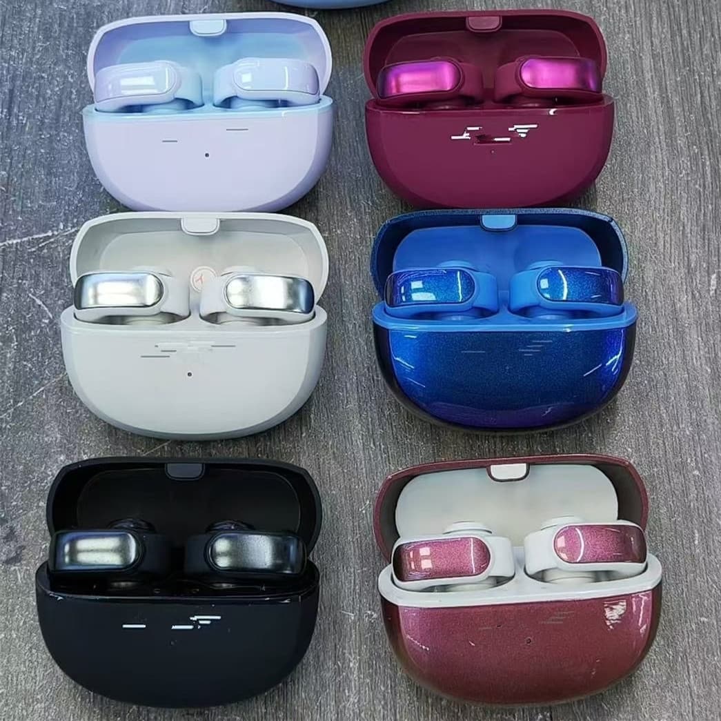 Cross-border new V12Ultra open wireless Bluetooth headset ear clip type long battery life high quality sports headphones