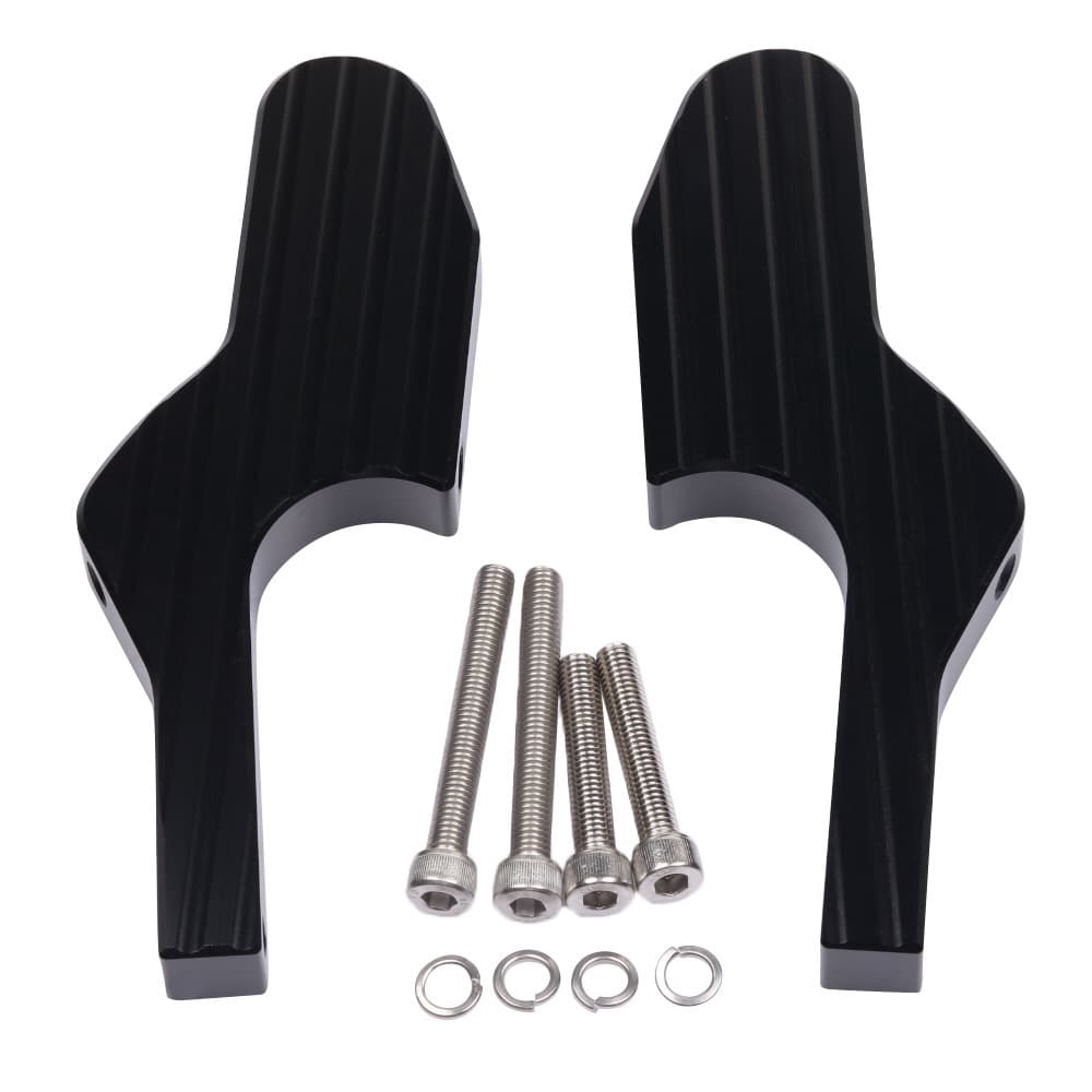 Extended foot pegs for Piaggio Vespa GTS300 GTV125 200 250 300ie modification