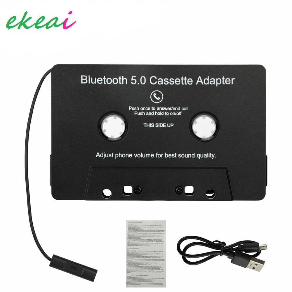 Cross-border Bluetooth 5.0 vintage tape converter cassette player car MP3 Bluetooth hands-free phone recorder