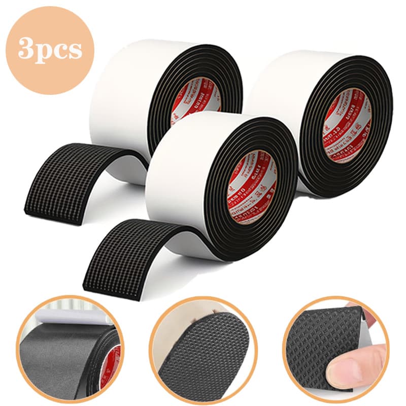Thickened anti-slip pads, wear-resistant sole pads, sound-dampening pads on the heel, wear-resistant protection, block heel noise reduction tape.