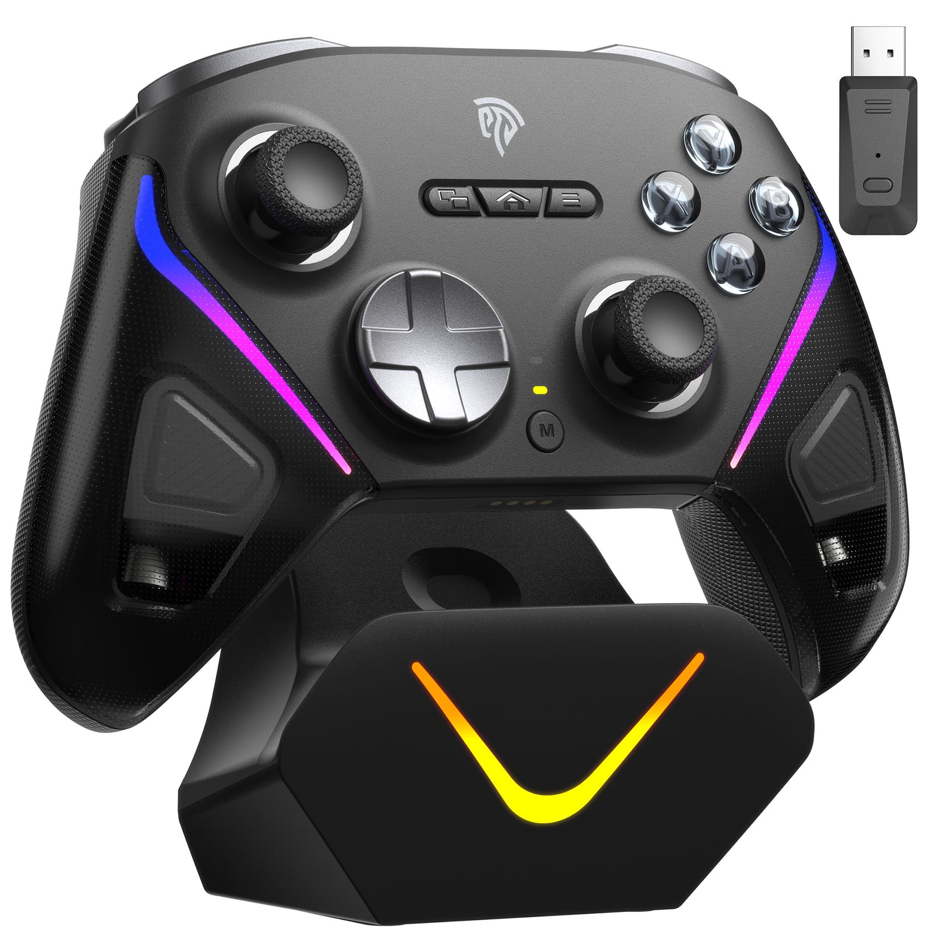 Easysmx Meteor D10 Game Controller TMR Joystick Wireless PC Steam Black Myth Wukong