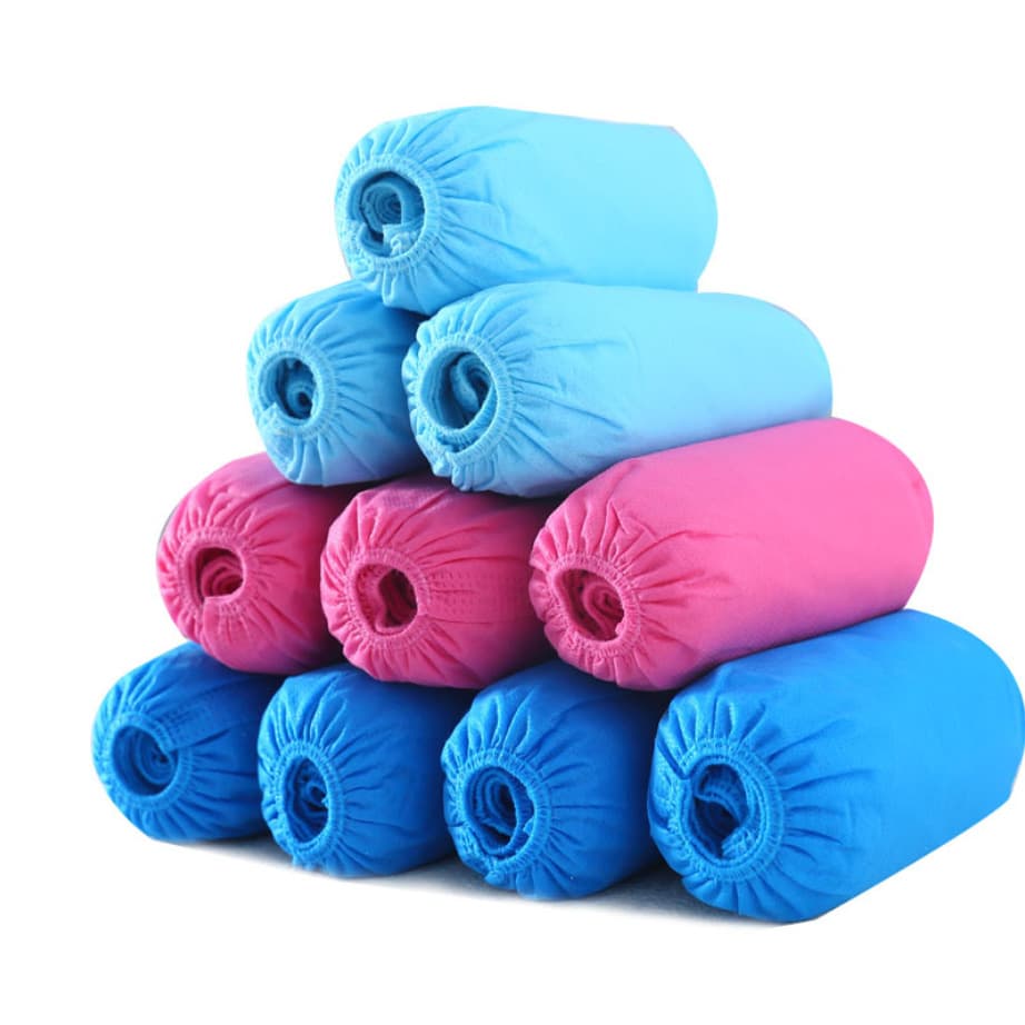 Customizable Disposable Non-Woven Shoe Covers, PP Dust and Slip Protection for Electronic Factories and Household Use, Indoor Custom-Made Shoe Covers