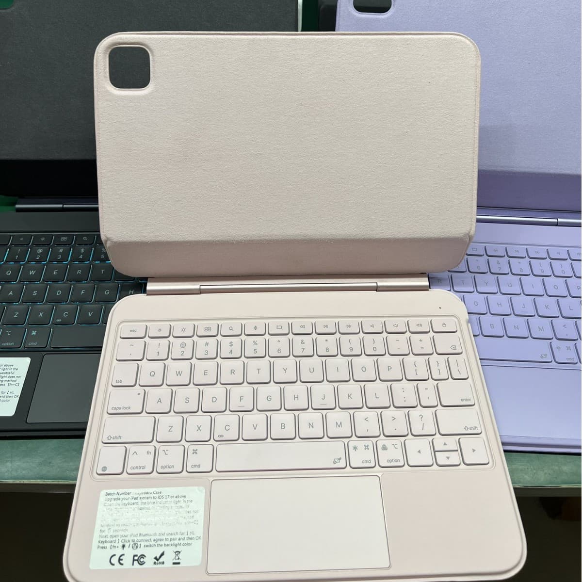 2nd Gen 6-Row Magic Keyboard Compatible with iPad Pro 11/13-inch M5/M4/M3 Tablet Air/10th Gen A16