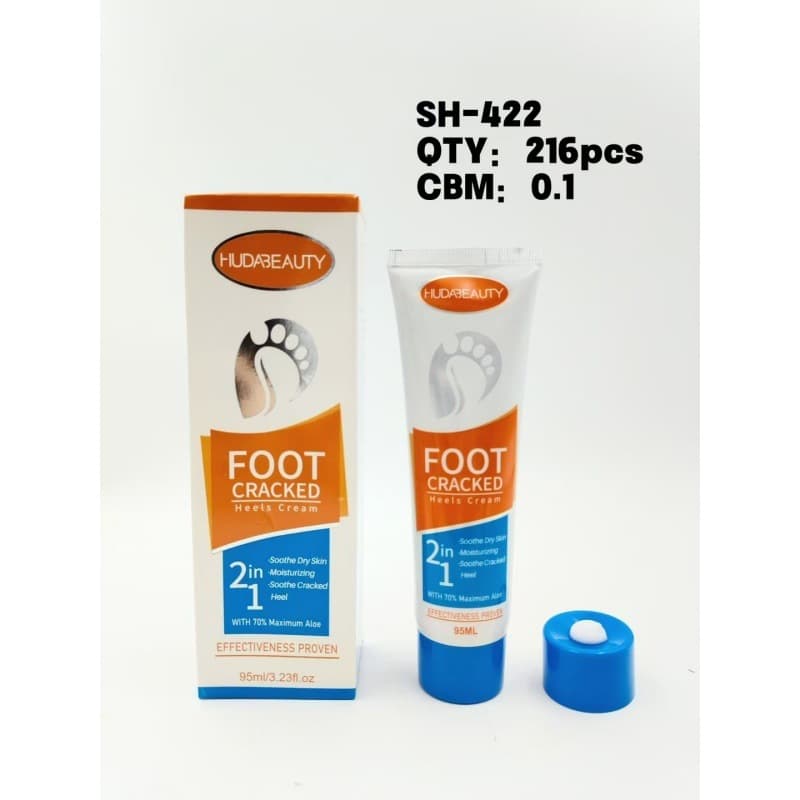 HUDA BEAUTY foot cream for dry, cracked feet and openings, moisturizing, smooth, moisturizing and long-lasting fragrance
