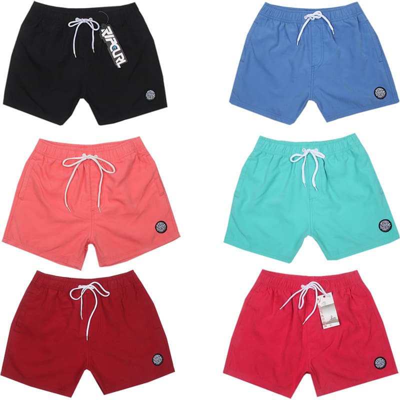 Cross-border RIPCURL beach shorts with mesh lining, men's swim trunks, suitable for surfing, outdoor leisure sports shorts.