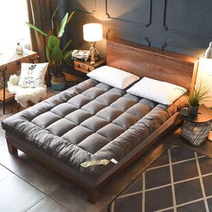Thickened 10cm Mattress Foldable 1.5m Double 1.8m Tatami 0.9m Single Student Dormitory Bed Pad