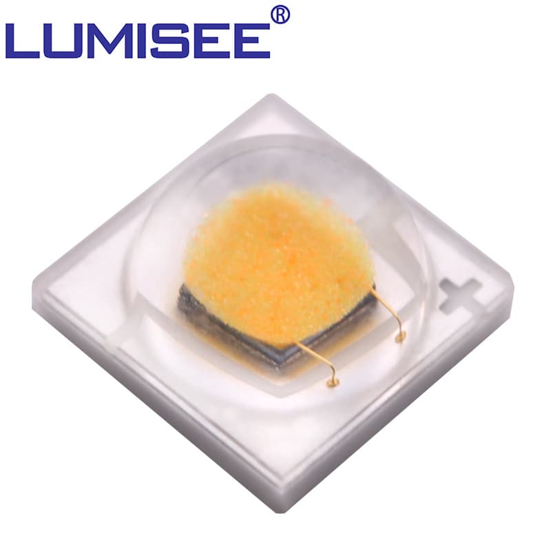 Direct sales of 3535 ceramic white light 3W high-power LED beads, high-brightness SMD vertical high CRI flashlight LEDs.