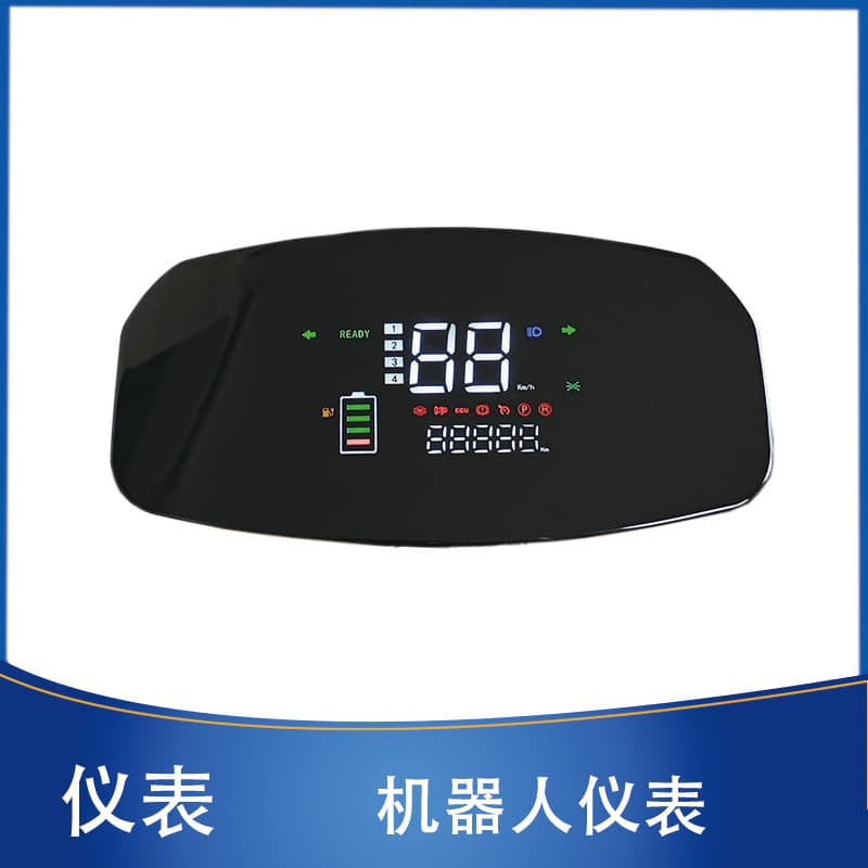 Electric Scooter Robot Gauge for Xunying/Zhongsha Battery Level, Mileage, Speed Meter 48V/60V/72V