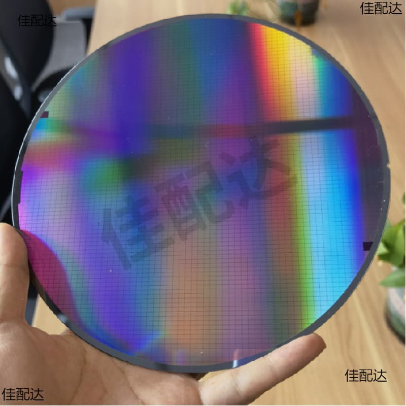 SMIC CPU Wafer Photomask Integrated Circuit Chip Scrap Silicon Wafer for Teaching and Testing