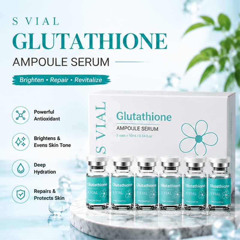 Cross-border Glutathione Microneedle Ampoule Set Glutathione Needle Serum Microneedle Ampoule Essence