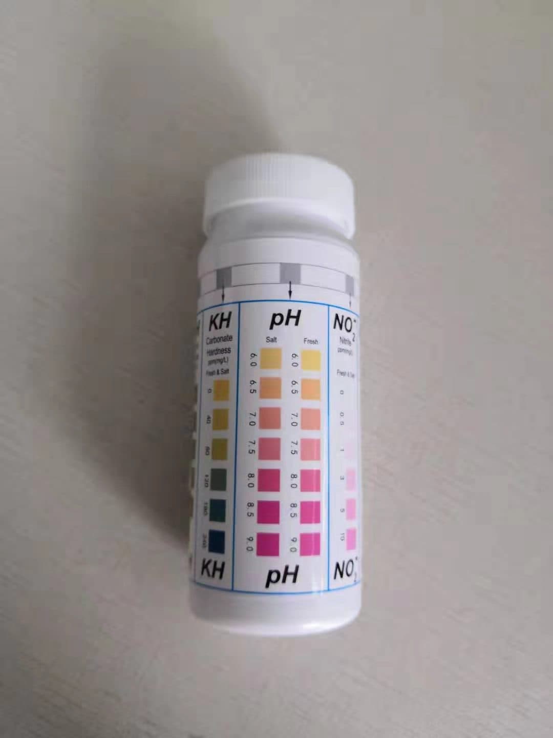 50-Strip Set for Testing Aquarium/Pond Saltwater/Freshwater Water Quality: pH, Total Hardness, Carbonate Hardness, Nitrate, Nitrite