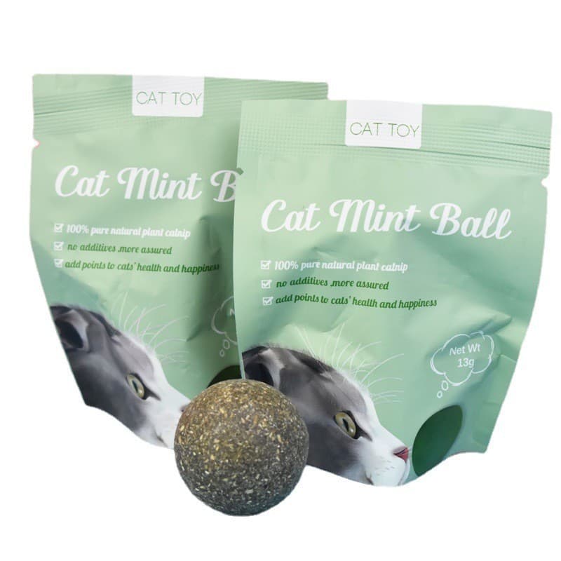 Pet Factory Direct Cat Mint Ball Cat Snacks Cat Thin Cat Grass Hairball Cat Mint Ball