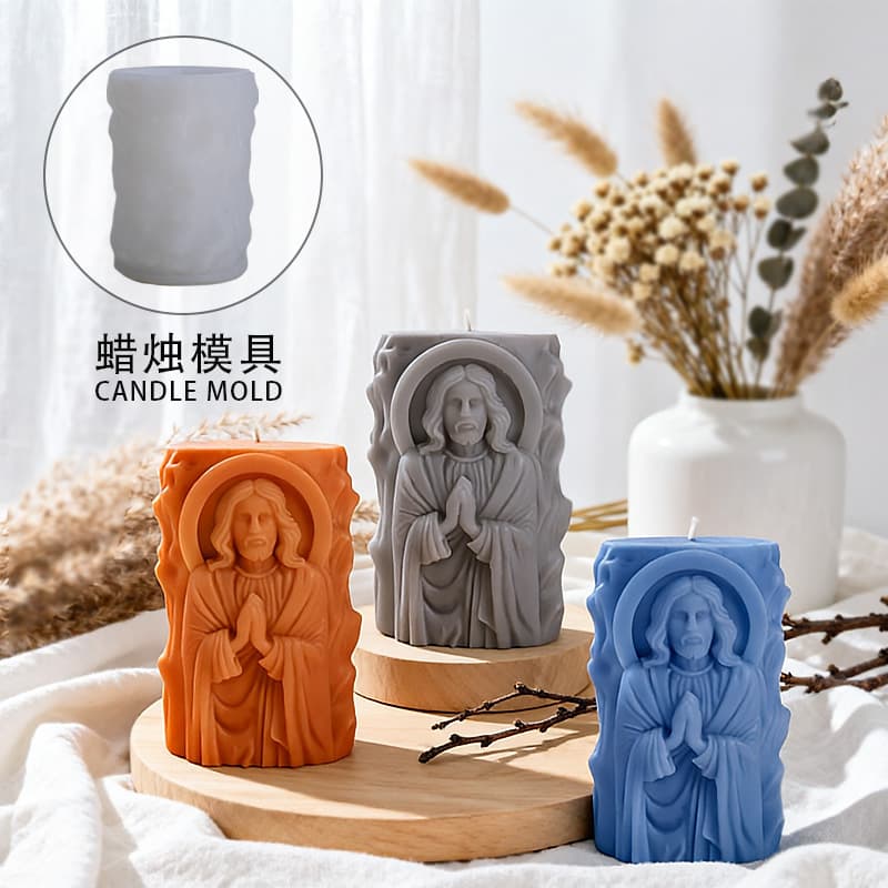 European and American 3D Human Figure Silicone Candle Mold DIY Aromatherapy Plaster Ornament Handmade Soap Diffuser Stone Mold