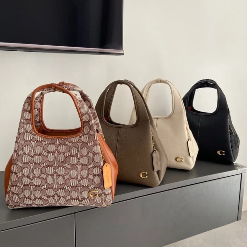 Koujia New LANA23 Basket Bag, Fashionable Pebbled Leather Bucket Bag, Shoulder Crossbody Hobo Bag, Tote Bag for Women