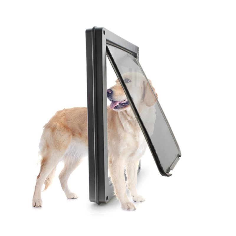 Cross-border Pet Door Free Access Door Dog Door Cat Door Dog Fence Passage Two-way Dog Door Dog Cage Wooden Door