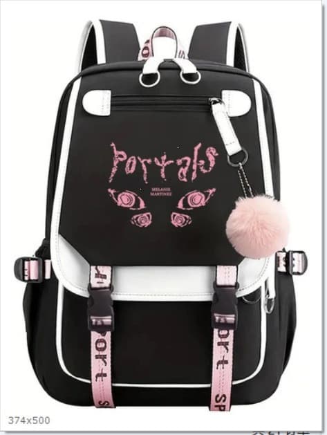 Stray Kids Official Merch Backpack School Bag Korean Style Students Unisex Large Capacity Laptop Backpack In Stock