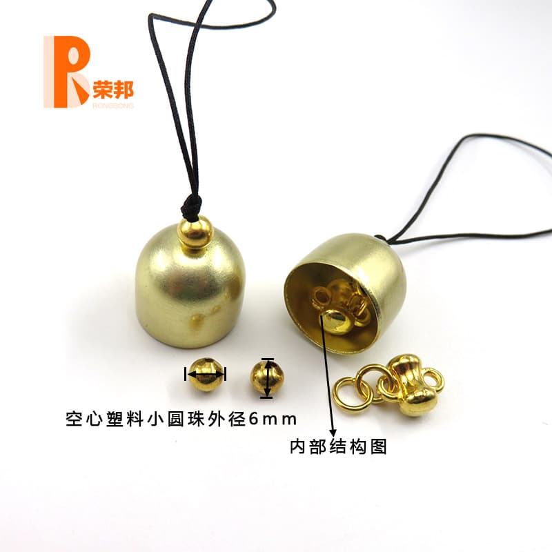 Wholesale 2820 brass mini wind chimes, Chinese style wind chimes, DIY sachets, sachets, baskets, and festive pendants.