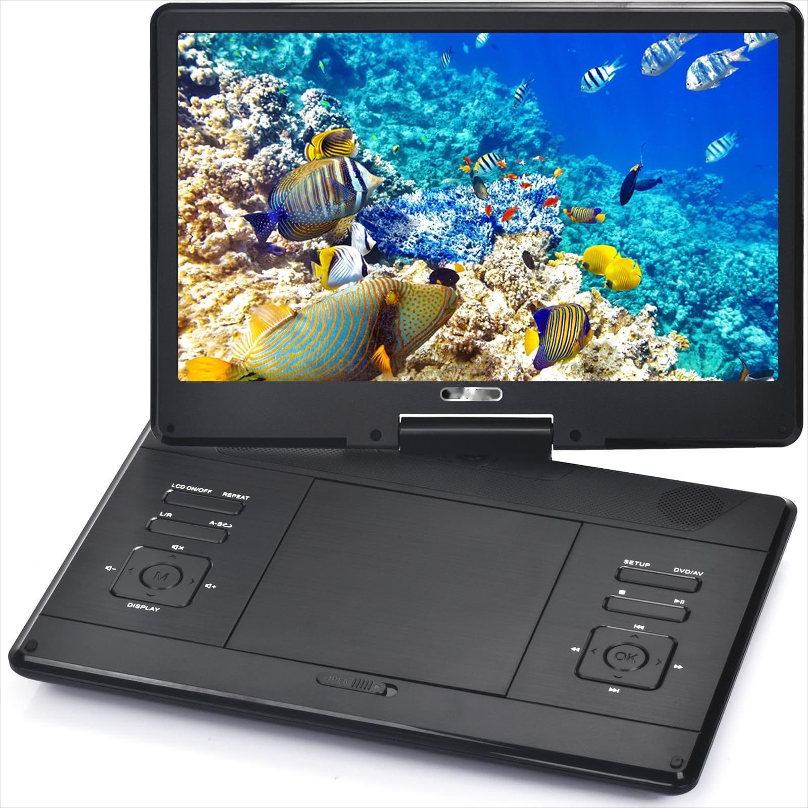 Cross-border HD Mobile DVD Car English Video Player Portable CD Player