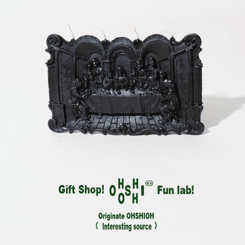 Cross-border last supper scented candle foreign trade e-commerce souvenir candle holiday gift modeling wax wholesale
