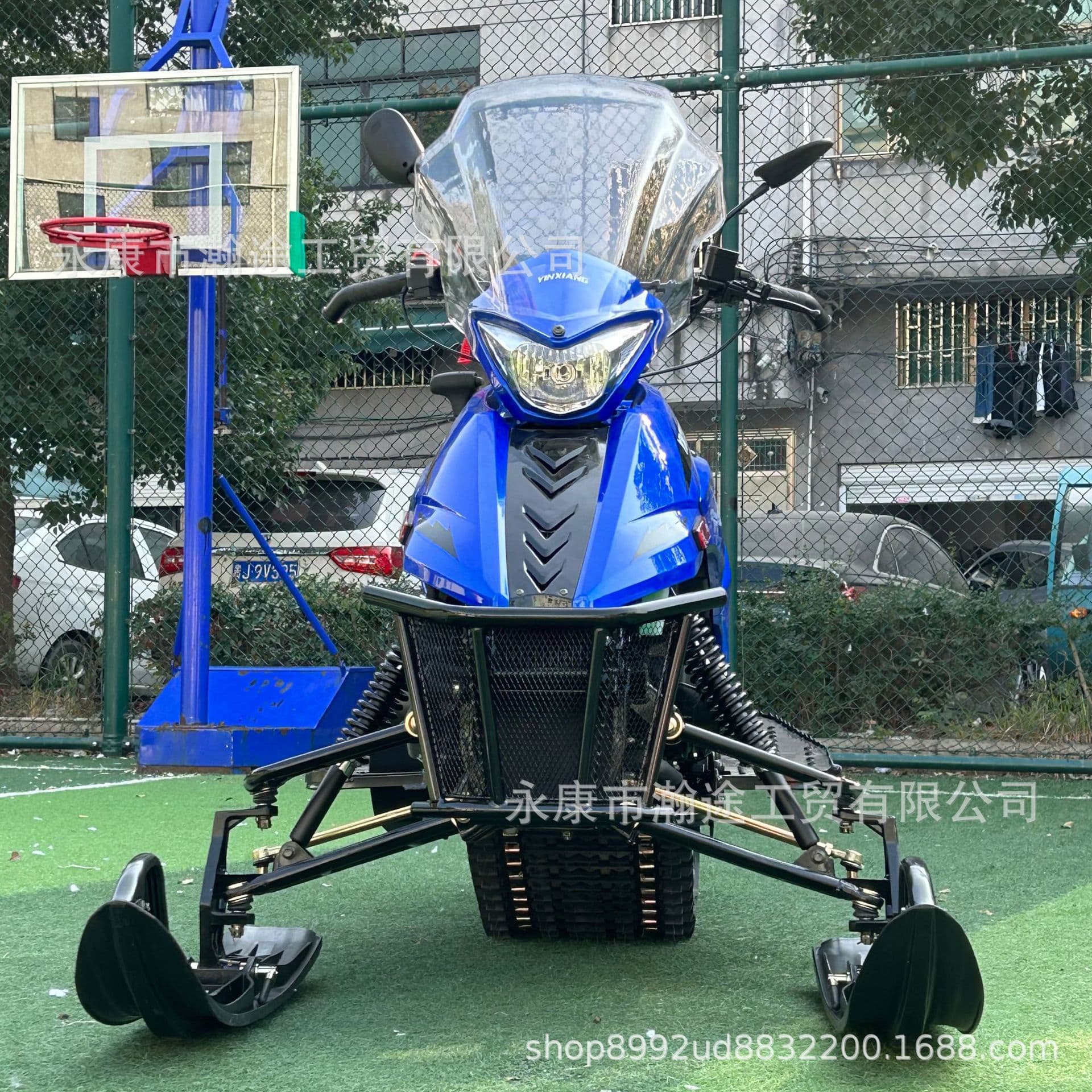 Manufacturer 300cc tracked snowmobile export adult ice and snow cross-country sled foreign trade all-terrain