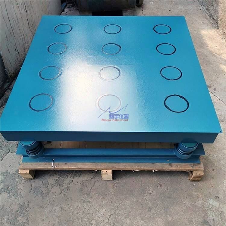 1m Magnetic Vibration Table for Brick Laying with Vibration Initiation, Stabilization, and Magnetic Disk Under the Tabletop for Electrification