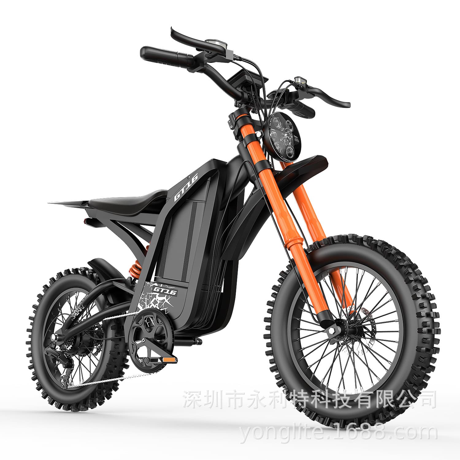 High-Power Lithium Battery Off-Road Electric Motorcycle 48V 3000W Two-Wheel Electric Vehicle Trail Professional Racing Bike