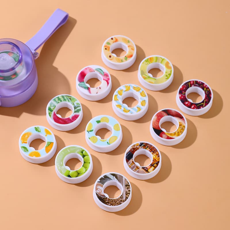 Amazon round aroma ring cup flavor ring fruit flavor ring 19 flavors freely switchable 0 sugar 0 calorie