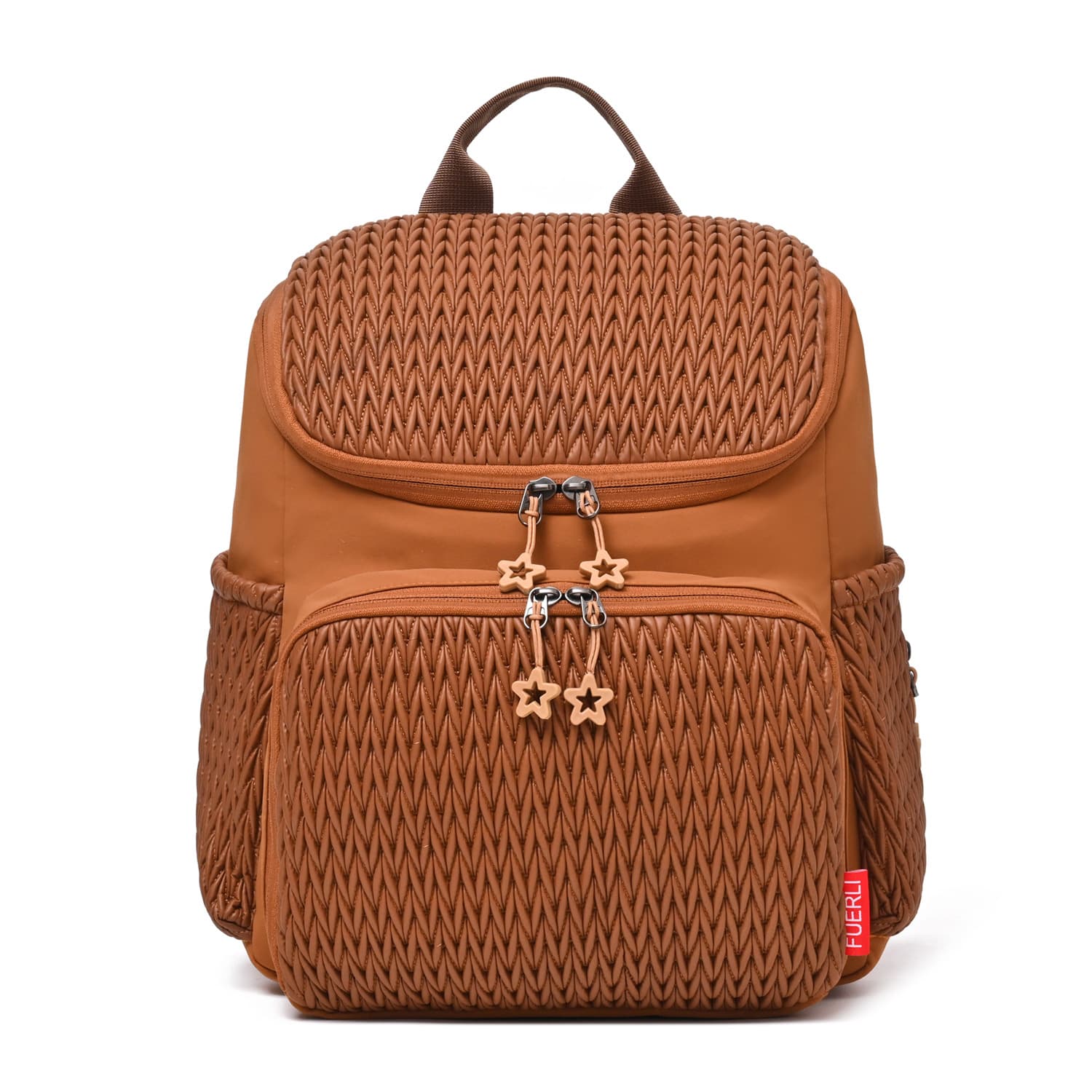 Optimized New Quilted Woven Pattern Mom Bag, Bottle Insulated Premium European-American Maternity Bag, Lightweight Diaper Bag