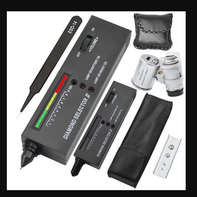Diamond Tester Pen / Diamond Testing Pen / Diamond Thermal Conductivity Meter / Diamond Identifier Hardness Tester Kit