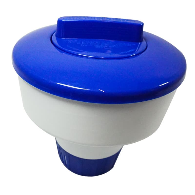 Factory direct supply swimming pool cleaning supplies, 7" medium deluxe pool cleaning chemical feeder / float.