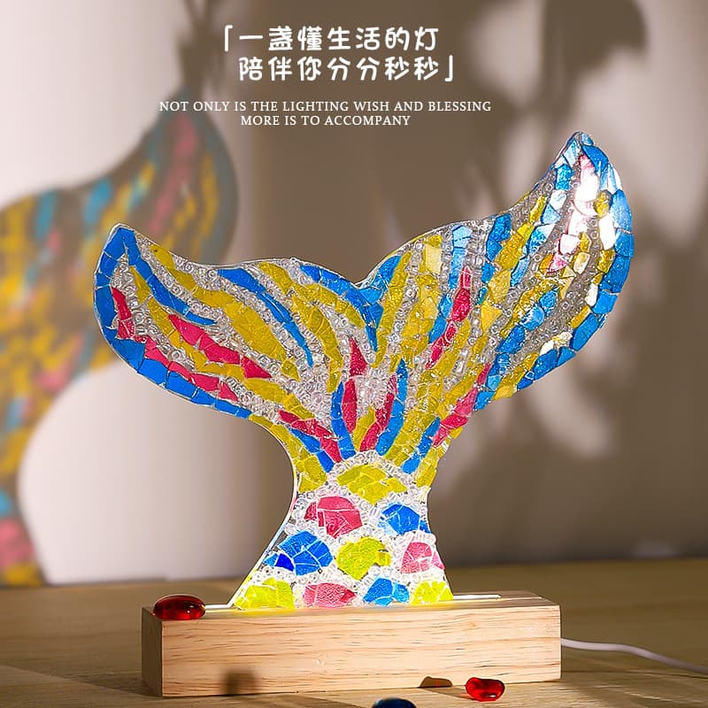 DIY Craft Materials Kit for Kids, Creative Light Painting Mosaic Team Building Activity