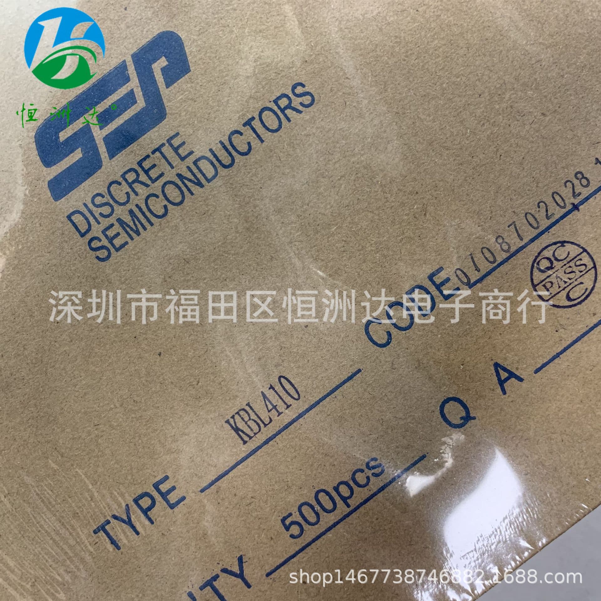 Bridge Rectifier KBL410, SEP Rectifier KBL410, 4A 1000V