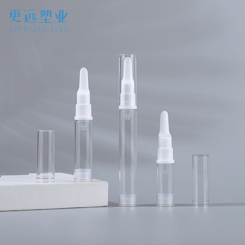 5/10/15ml eye cream vacuum bottles, portable AS lotion vacuum containers, skincare sample vacuum bottles.