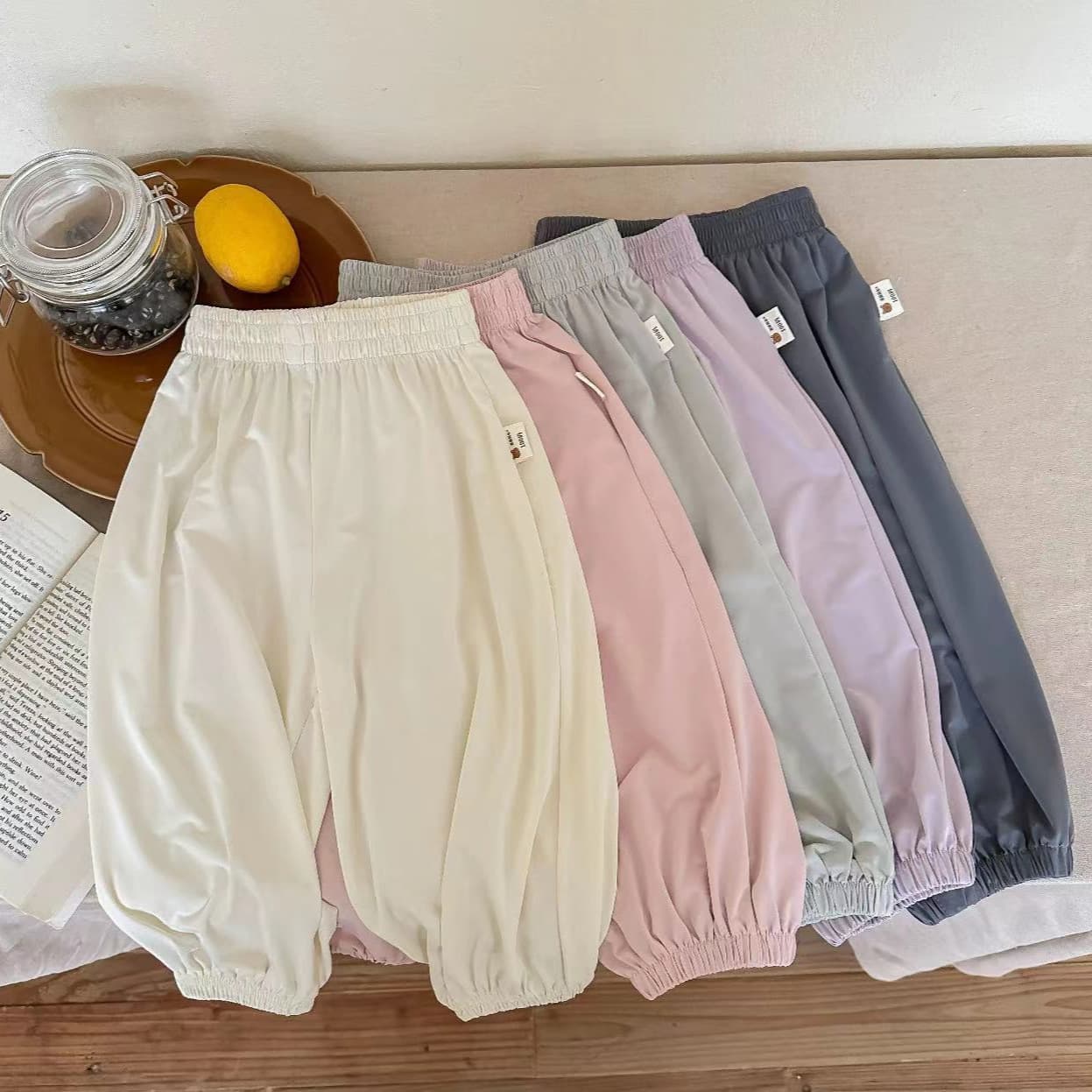[UPF50+ Quick-Dry] Boys' Summer Sun Protection Pants Long Pants Korean Style Solid Color Versatile Mosquito-Repellent Quick-Dry Pants