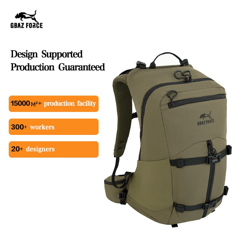 GAF 27L 500D Nylon Waterproof Dry Bag Hunting Daily Backpack with Bow Holder