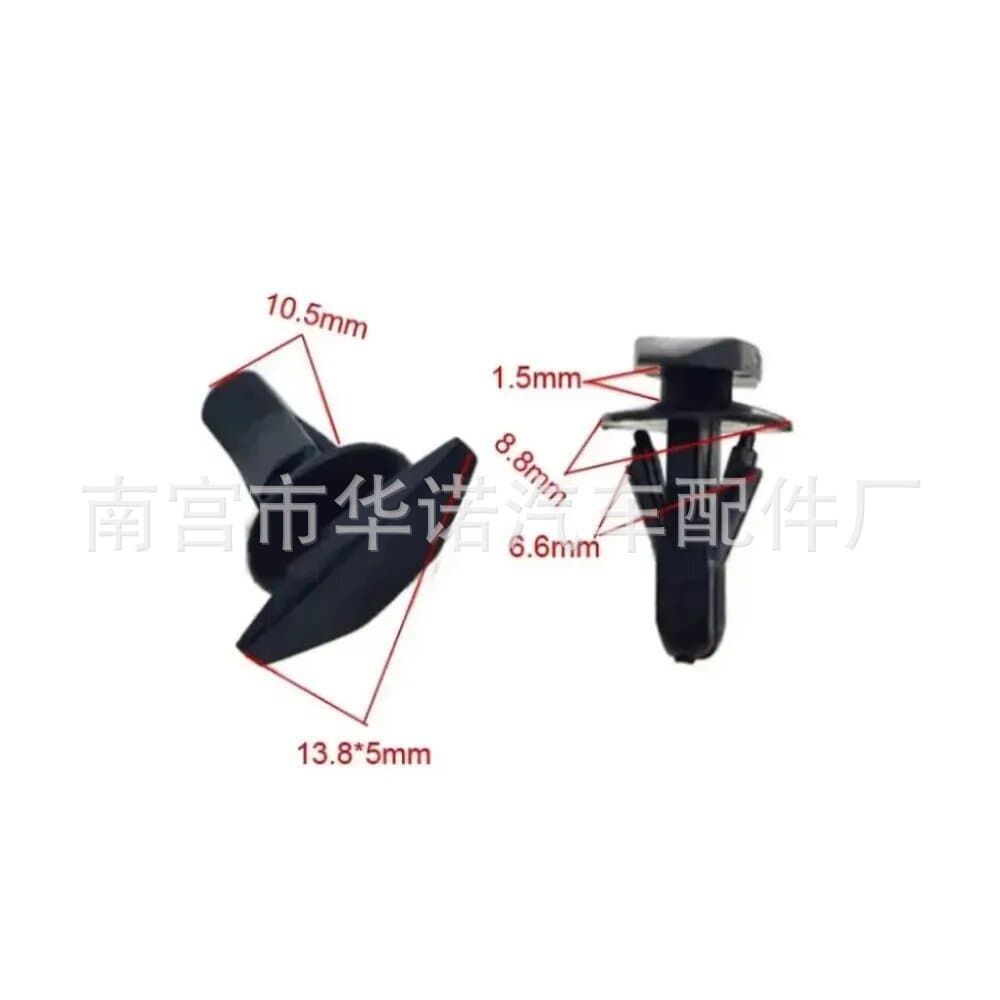 OE:67867-0C010 67867-30040 Universal Weatherstrip Clip Glass Run Channel Clip F67