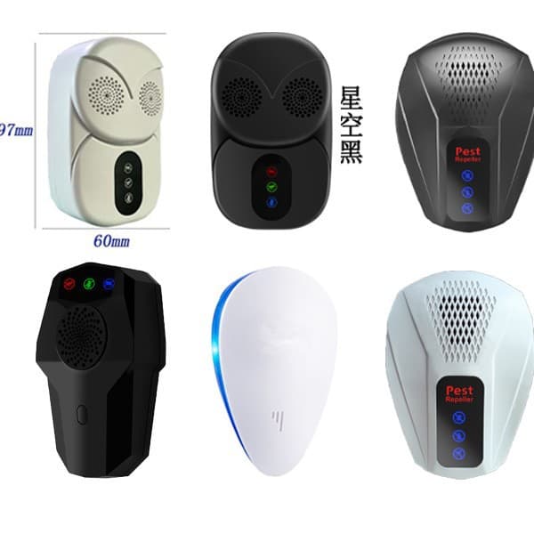 Droplet-style ultrasonic rodent repeller; silent multifunctional rodent and mosquito deterrent; cross-border hot-sale source; factory direct procurement