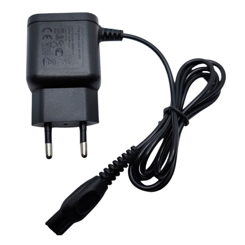 Suitable for Philips shavers European standard 15V charger, models HQ8505, S5000, HQ6070, S9000 series.