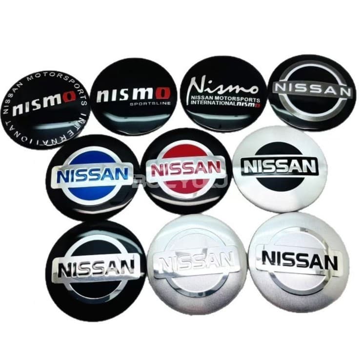 Suitable for Nissan Car Hub Cap Decorative Car Stickers Hub Center Cap Label Hub Stickers 56Mm60Mm65Mm