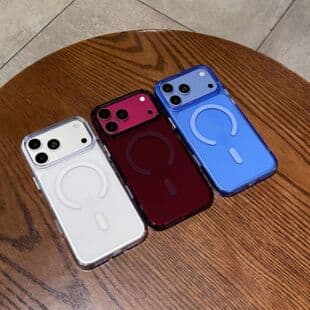 Cross-border compatible iPhone 18 Pro Max magnetic PC soft-touch case, full coverage anti-fall iPhone 18 Pro protective cover